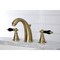 Kingston Brass KB987AKLSB Duchess Widespread Bathroom Faucet W/ Plastic Pop-Up, Brass KB987AKLSB - alternate 6